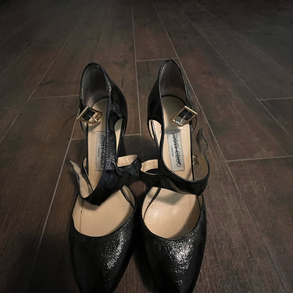 Jimmy Choo wedges, used